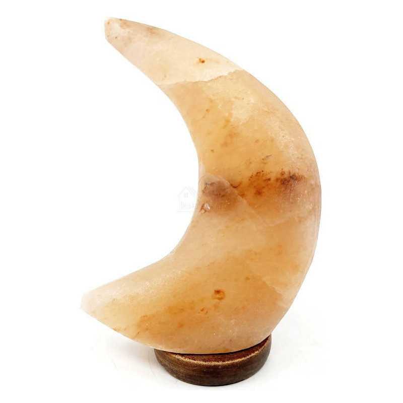 Himalayan Salt Crystal Moon Lamp