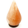 Lampe forme de Goutte en Cristal de Sel de l’Himalaya