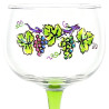 6 Verres à Vin Alsace décor Vignoble
 Choix-Unité