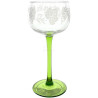6 Verres à Vin d'Alsace différents décor Alsace