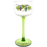 6 Verres à Vin d'Alsace différents décor Alsace