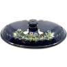 Große Soufflenheim Blaue Baeckeoffe Terrine Storch 47 cm