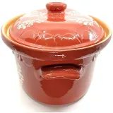 Große Terrine Baeckeoffe Soufflenheim rot Herz 47 cm