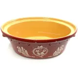 Große Terrine Baeckeoffe Soufflenheim rot Herz 47 cm