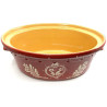 Large Terrine Baeckeoffe Soufflenheim red Heart 47 cm