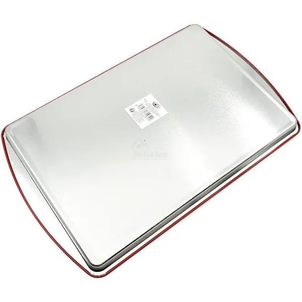 Plateau de Service en Métal décor Alsaciens et Bretzel 38 cm