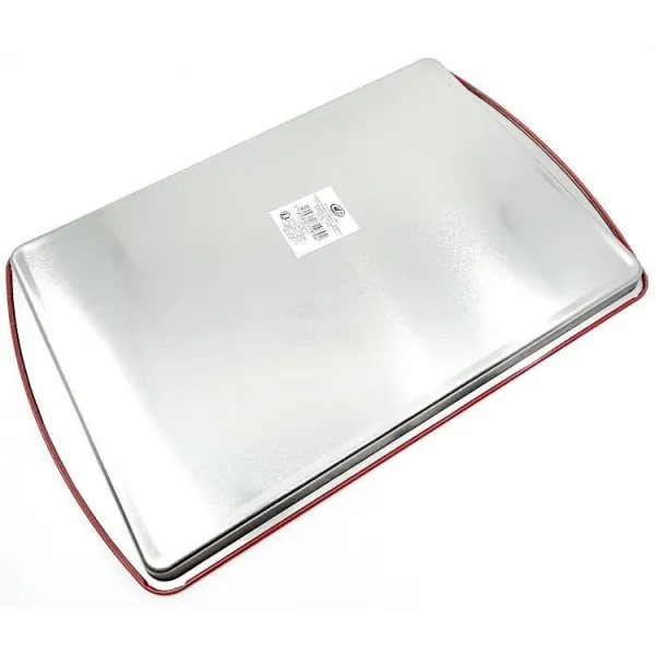 Metal Serving Tray with Heart and Stork design 38 cm