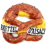 Alsatian Bretzel Decorative Magnet