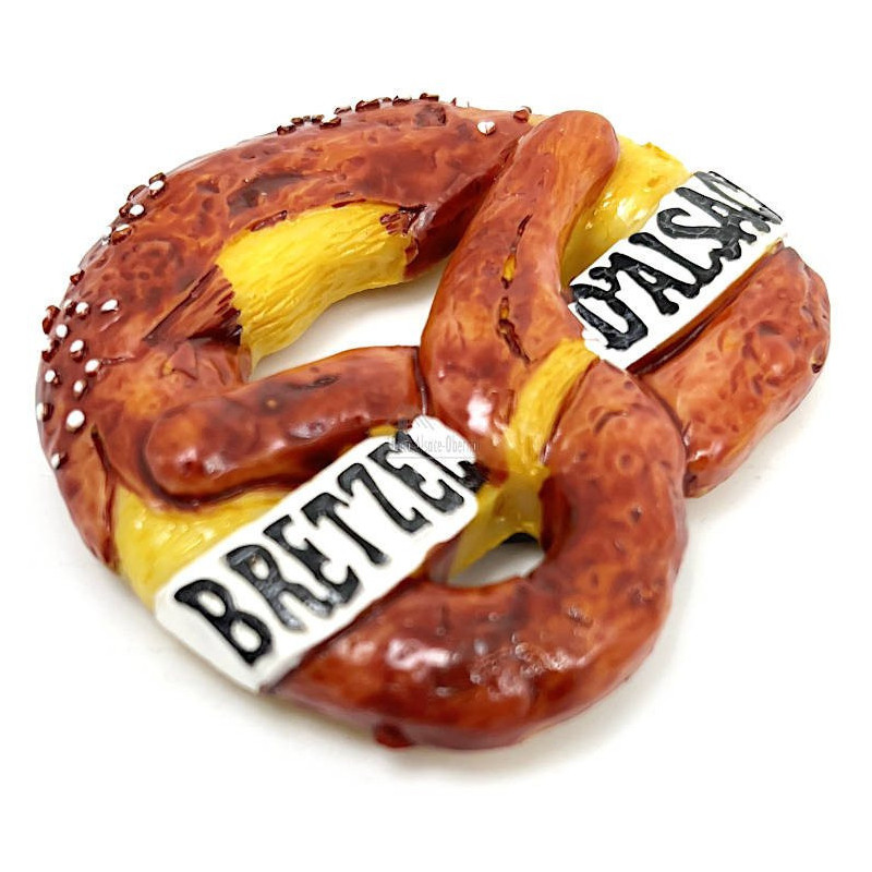 Magnet Décoratif Bretzel d'Alsace