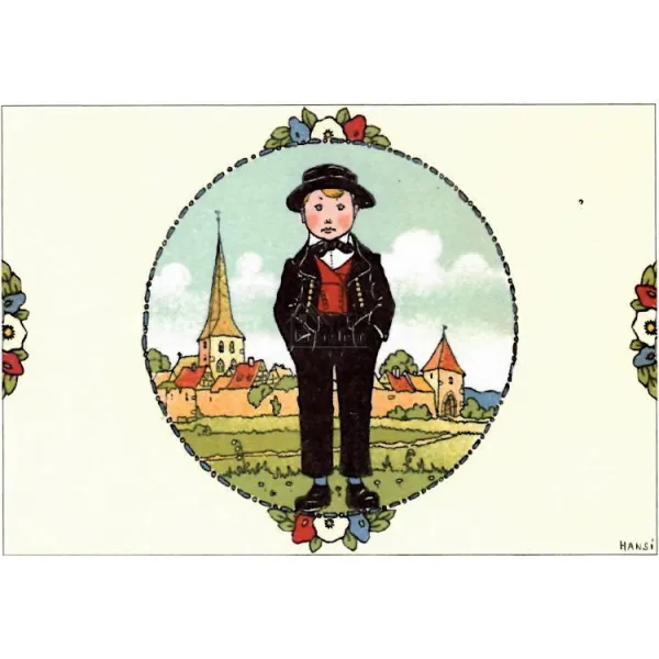 Postcard Alsace of Yesteryear... Hansi