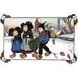 Carte Postale Nous allons à l'Ecole... Hansi