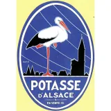 Postcard Les Potasses d'Alsace Hansi