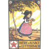 Carte Postale Bière d'Alsace de Lutterbach Hansi