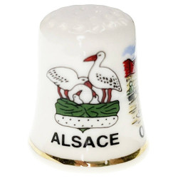 Dé à Coudre Porcelaine Centre Ville Obernai