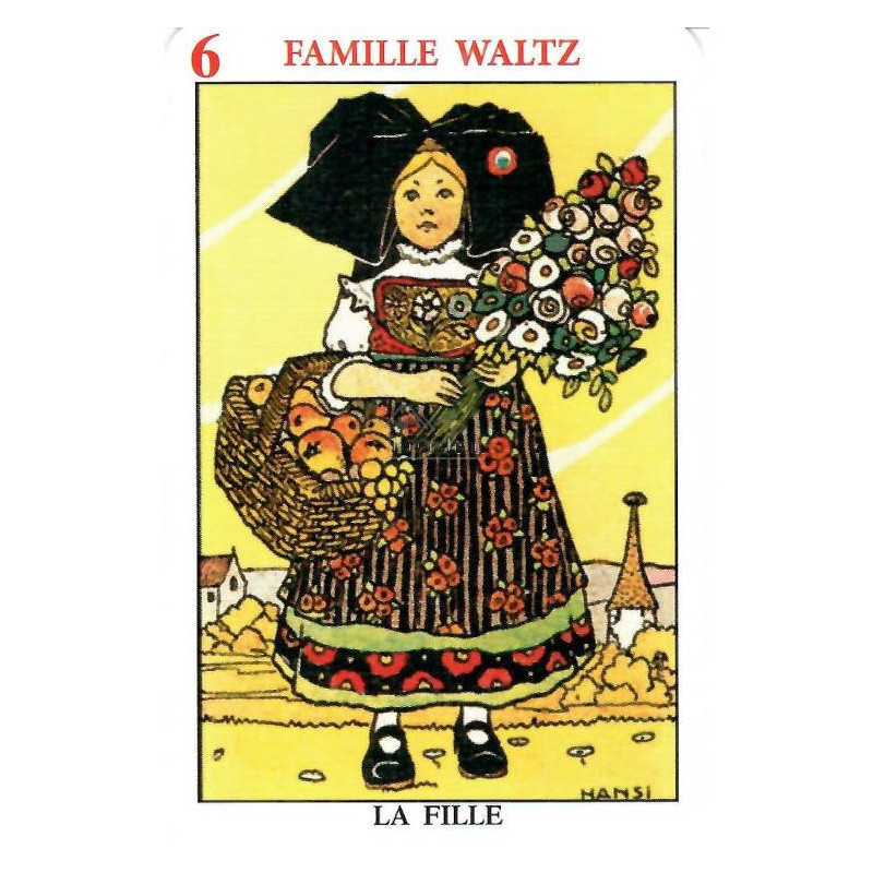 Spiel der 7 Familien Hansis wunderbares Elsass