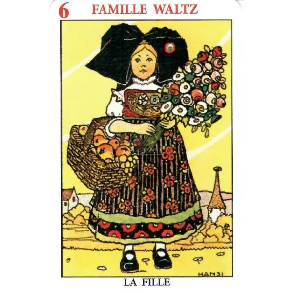 Jeu des 7 Familles l’Alsace Merveilleuse de Hansi