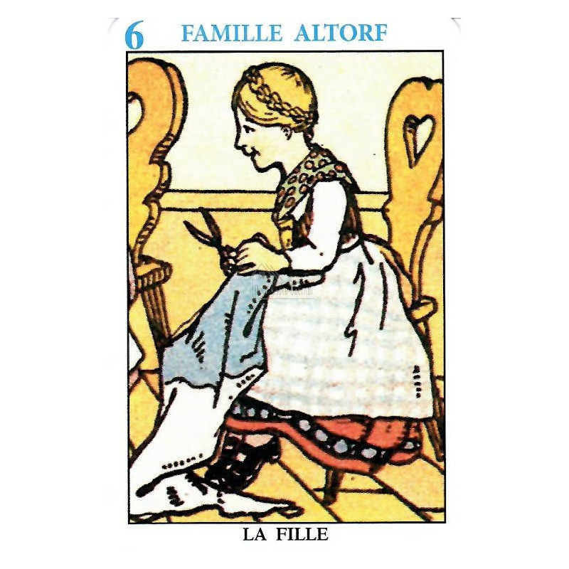 Spiel der 7 Familien Hansis wunderbares Elsass