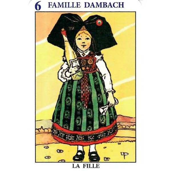 Jeu des 7 Familles l’Alsace Merveilleuse de Hansi