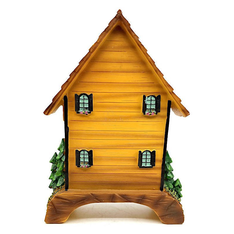 Cuckoo Clock with a water wheel and a quartz watch