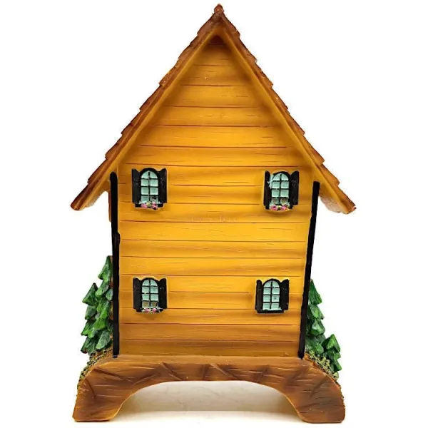 Cuckoo Clock with a water wheel and a quartz watch