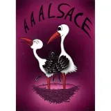 Postkarte Stork AAAlsace