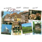 Postkarte Colmar und der Fischhändlerkai