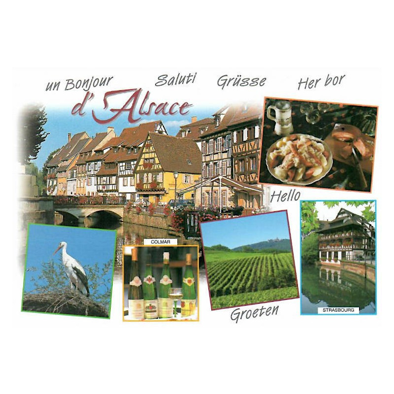 Carte Postale Colmar et le Quai des Poissonniers