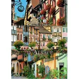 Carte Postale aux Couleurs de l'Alsace