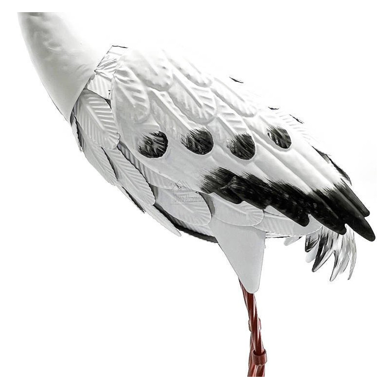 Dekorativer Ganzmetallstorch 85 cm