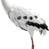 Cigogne décorative tout métal 85 cm