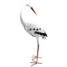 Cigogne décorative tout métal 85 cm