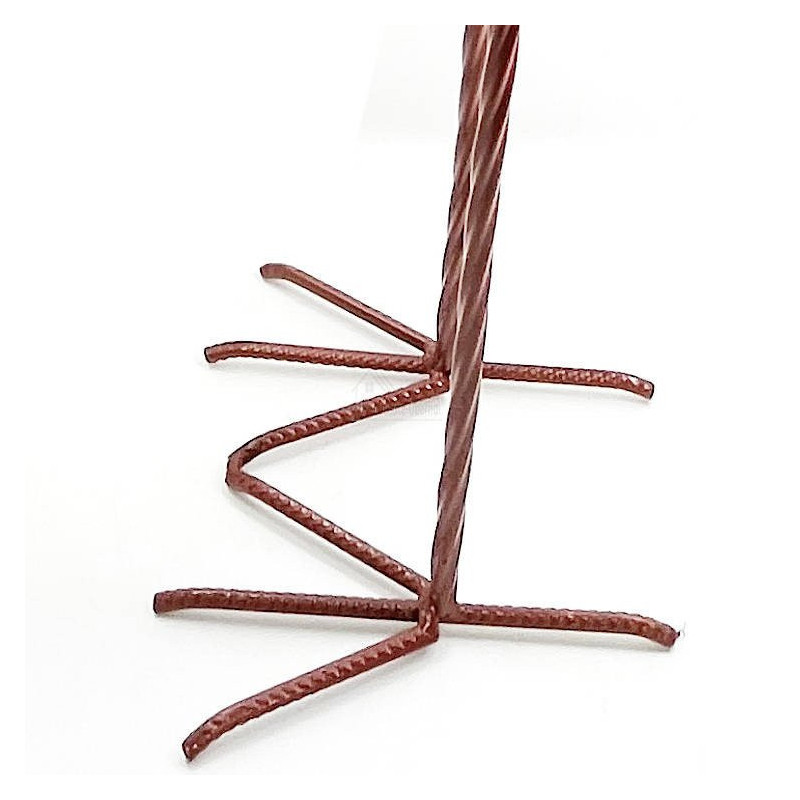 Cigogne décorative tout métal 85 cm