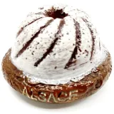 Decorative Magnet Kougelhopf sprinkled Alsace