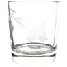 6 Verres Apéritifs ou à eau gravés Raisins