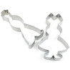 Set of 2 Stainless Steel Alsatian Couple Punchers