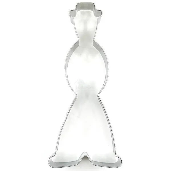 Lot de 2 Emporte Pièces Couple d'Alsacien en Inox