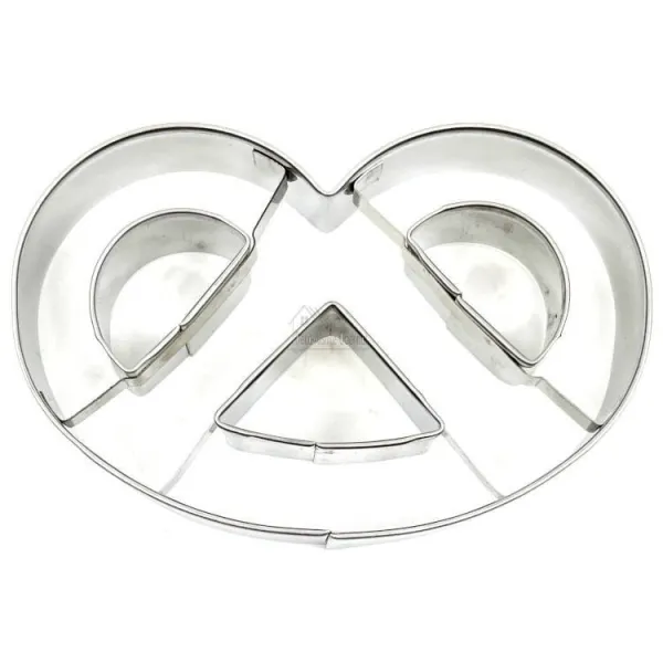 Emporte Pièces Bretzel d'Alsace en Inox