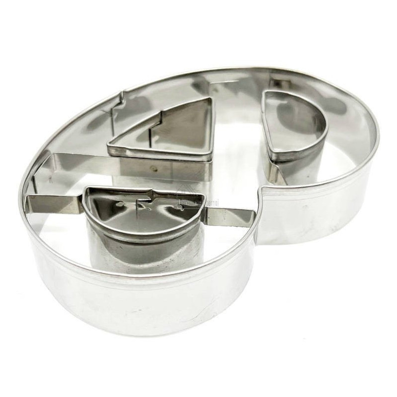 Elsässische Brezel Ausstechformen aus Edelstahl
