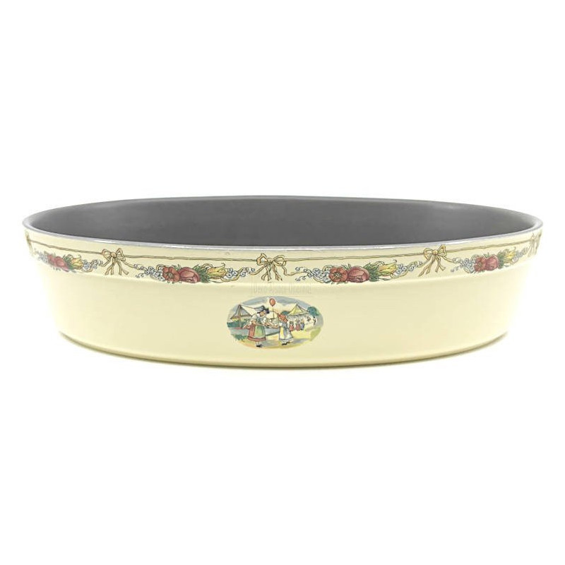 Oval catering dish Obernai tableware 33 cm