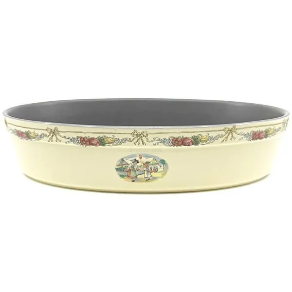 Plat Oval Traiteur Vaisselle d'Obernai 33 cm