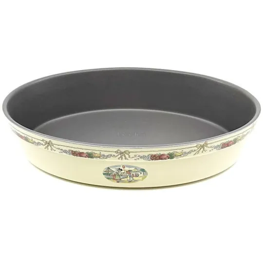 Ovale Platte Traiteur Geschirr aus Obernai 33 cm