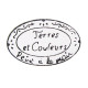 Porte Cure Dent en Céramique décor Coeur d'Alsace