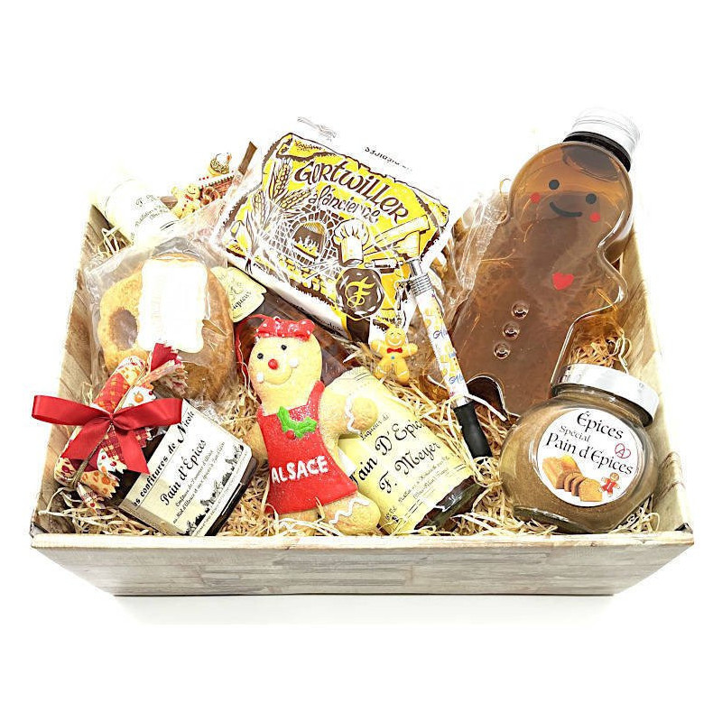 Gourmetkorb speziell für Lebkuchen