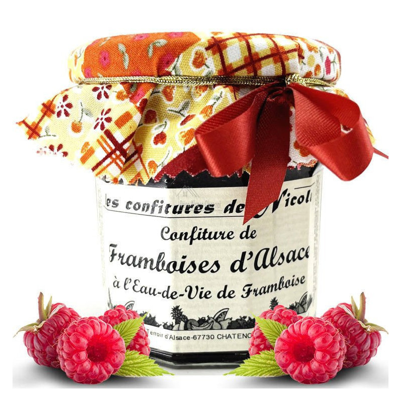 Nicole Himbeermarmelade mit Himbeerbrand