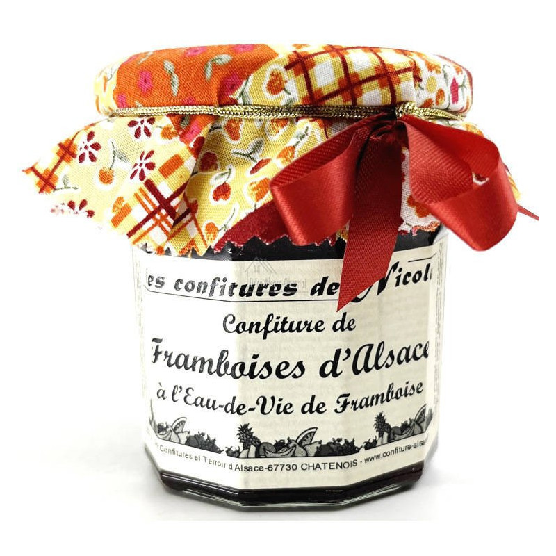 Nicole Himbeermarmelade mit Himbeerbrand