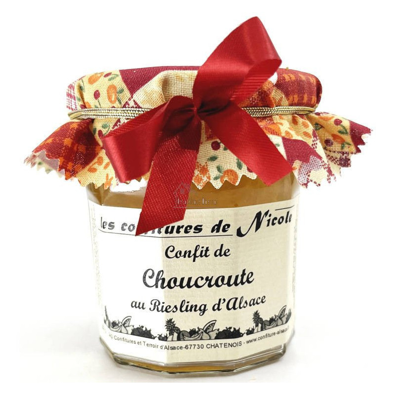 Nicole Marmelade Confit von Sauerkraut mit Elsass Riesling
