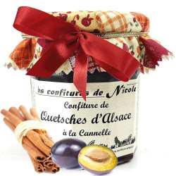 Nicole Marmelade mit den Zwetschgen von Elsass und Zimt 250 gr