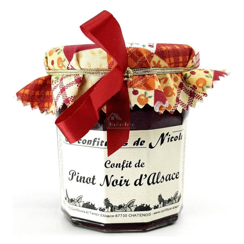 Nicole Marmelade Confit Schwarz Pinot von Elsass 250g