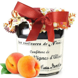 Nicole Marmelade mit Pfirsichen der Reben 250 gr