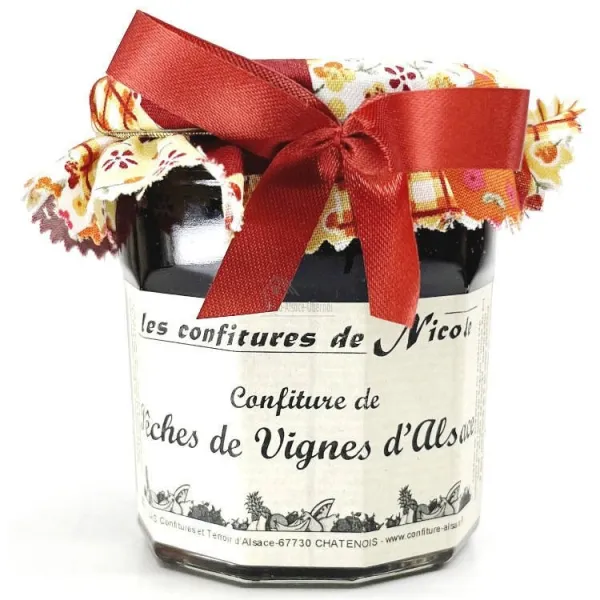 Confiture de Nicole aux Pêches des Vignes 250 gr